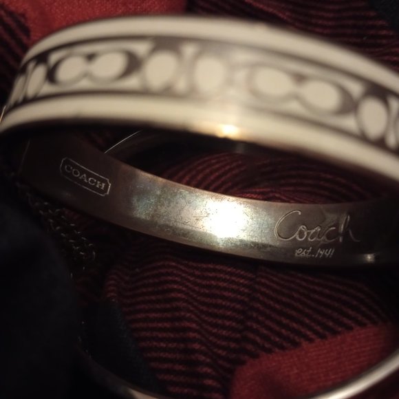 Lot of 2 coach bracelets - Picture 4 of 7